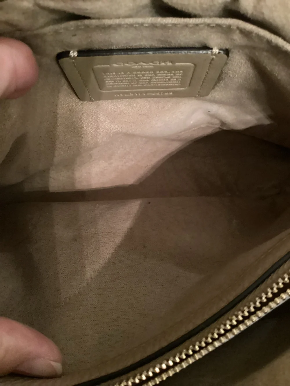 Coach 5 Piece Handbag Lot